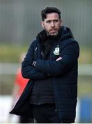 20 May 2019; Shamrock Rovers manager Stephen Bradley during the SSE Airtricity League Premier Division match between Finn Harps v Shamrock Rovers at Finn Park in Ballybofey, Co.Donegal. Photo by Oliver McVeigh/Sportsfile