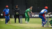 21 May 2019; Kevin O'Brien of Ireland bowls during the GS Holdings ODI Challenge between Ireland and Afghanistan at Stormont in Belfast. Photo by Oliver McVeigh/Sportsfile