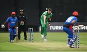 21 May 2019; Boyd Rankin of Ireland bowls during the GS Holdings ODI Challenge between Ireland and Afghanistan at Stormont in Belfast. Photo by Oliver McVeigh/Sportsfile