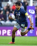10 May 2019; Wesley Fofana of ASM Clermont Auvergne during the Heineken Challenge Cup Final match between ASM Clermont Auvergne and La Rochelle at St James' Park in Newcastle Upon Tyne, England. Photo by Brendan Moran/Sportsfile