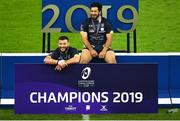 10 May 2019; Rabah Slimani, left, and Etienne Falgoux of ASM Clermont Auvergne after the Heineken Challenge Cup Final match between ASM Clermont Auvergne and La Rochelle at St James' Park in Newcastle Upon Tyne, England. Photo by Brendan Moran/Sportsfile