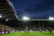 10 May 2019; A general view of a lineout during the Heineken Challenge Cup Final match between ASM Clermont Auvergne and La Rochelle at St James' Park in Newcastle Upon Tyne, England. Photo by Brendan Moran/Sportsfile