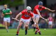 19 May 2019; Cork players Patrick Horgan, left, and Conor Lehane both go for the ball during the Munster GAA Hurling Senior Championship Round 2 match between Limerick and Cork at the LIT Gaelic Grounds in Limerick. Photo by Piaras Ó Mídheach/Sportsfile