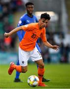 19 May 2019; Mohamed Taabouni of Netherlands during the 2019 UEFA U17 European Championship Final match between Netherlands and Italy at Tallaght Stadium in Dublin, Ireland. Photo by Brendan Moran/Sportsfile