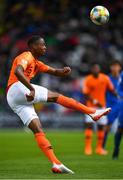 19 May 2019; Melayro Bogarde of Netherlands during the 2019 UEFA U17 European Championship Final match between Netherlands and Italy at Tallaght Stadium in Dublin, Ireland. Photo by Brendan Moran/Sportsfile