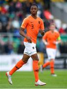 19 May 2019; Melayro Bogarde of Netherlands during the 2019 UEFA U17 European Championship Final match between Netherlands and Italy at Tallaght Stadium in Dublin, Ireland. Photo by Brendan Moran/Sportsfile