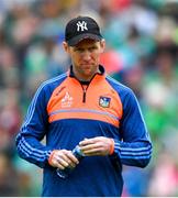 19 May 2019; Tony Óg Regan, Limerick performance psychology coach, before the Munster GAA Hurling Senior Championship Round 2 match between Limerick and Cork at the LIT Gaelic Grounds in Limerick. Photo by Piaras Ó Mídheach/Sportsfile