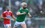 19 May 2019; Cian Lynch of Limerick gets past Mark Coleman of Cork during the Munster GAA Hurling Senior Championship Round 2 match between Limerick and Cork at the LIT Gaelic Grounds in Limerick. Photo by Piaras Ó Mídheach/Sportsfile