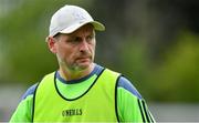 5 May 2019; Kerry manager Donal O'Doherty prior to the Lidl Ladies National Football League Division 2 Final match between Kerry and Waterford at Parnell Park in Dublin. Photo by Brendan Moran/Sportsfile