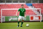 8 May 2019; Aidan Friel of Irish Defence Forces during the match between Irish Defence Forces and United Kingdom Armed Forces at Richmond Park in Dublin. Photo by Stephen McCarthy/Sportsfile