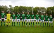 8 May 2019; The Irish Defence Forces team prior to the match between Irish Defence Forces and United Kingdom Armed Forces at Richmond Park in Dublin. Photo by Stephen McCarthy/Sportsfile