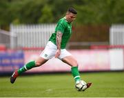 8 May 2019; Scott Delaney of Irish Defence Forces during the match between Irish Defence Forces and United Kingdom Armed Forces at Richmond Park in Dublin. Photo by Stephen McCarthy/Sportsfile
