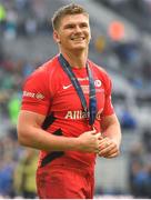 11 May 2019; Owen Farrell of Saracens celebrates after the Heineken Champions Cup Final match between Leinster and Saracens at St James' Park in Newcastle Upon Tyne, England. Photo by Brendan Moran/Sportsfile