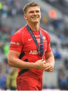 11 May 2019; Owen Farrell of Saracens celebrates after the Heineken Champions Cup Final match between Leinster and Saracens at St James' Park in Newcastle Upon Tyne, England. Photo by Brendan Moran/Sportsfile