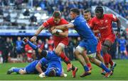 11 May 2019; Liam Williams of Saracens is tackled by Jack Conan of Leinster during the Heineken Champions Cup Final match between Leinster and Saracens at St James' Park in Newcastle Upon Tyne, England. Photo by Brendan Moran/Sportsfile