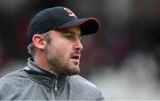 4 May 2019; Ulster scrum coach Aaron Dundon prior to the Guinness PRO14 quarter-final match between Ulster and Connacht at Kingspan Stadium in Belfast. Photo by Brendan Moran/Sportsfile