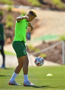 22 May 2019; Callum Robinson during a Republic of Ireland training session at The Campus in Quinta do Lago, Faro, Portugal. Photo by Seb Daly/Sportsfile