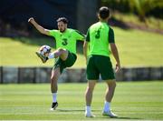 22 May 2019; Greg Cunningham during a Republic of Ireland training session at The Campus in Quinta do Lago, Faro, Portugal. Photo by Seb Daly/Sportsfile