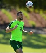 22 May 2019; Shane Duffy during a Republic of Ireland training session at The Campus in Quinta do Lago, Faro, Portugal. Photo by Seb Daly/Sportsfile