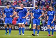 18 May 2019; Leinster players, from left, Max Deegan,  James Ryan, Scott Fardy and Nick McCarthy during the Guinness PRO14 semi-final match between Leinster and Munster at the RDS Arena in Dublin. Photo by Harry Murphy/Sportsfile