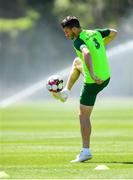 23 May 2019; Shane Long during a Republic of Ireland training session at The Campus in Quinta do Lago, Faro, Portugal. Photo by Seb Daly/Sportsfile