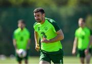 23 May 2019; Enda Stevens during a Republic of Ireland training session at The Campus in Quinta do Lago, Faro, Portugal. Photo by Seb Daly/Sportsfile