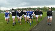 18 May 2019; The Cavan squad returning from the warm up pitch before the Ulster GAA Football Senior Championship quarter-final match between Cavan and Monaghan at Kingspan Breffni in Cavan. Photo by Oliver McVeigh/Sportsfile