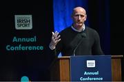 23 May 2019; Former Welsh rugby player Gareth Thomas pictured at the Federation of Irish Sport Annual Conference 2019, The Helix, Dublin City University, Dublin. Photo by Matt Browne/Sportsfile