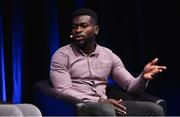 23 May 2019; Westmeath footballer Boidu Sayeh pictured at the Federation of Irish Sport Annual Conference 2019, The Helix, Dublin City University, Dublin. Photo by Matt Browne/Sportsfile