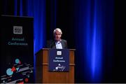 23 May 2019; Roddy Guiney, Chairperson of the Federation of Irish Sport, pictured at the Federation of Irish Sport Annual Conference 2019, The Helix, Dublin City University, Dublin. Photo by Matt Browne/Sportsfile