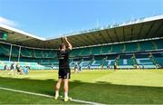 24 May 2019; Bryan Byrne during the Leinster captain's run at Celtic Park in Glasgow, Scotland. Photo by Ramsey Cardy/Sportsfile