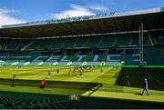 24 May 2019; A general view during the Leinster captain's run at Celtic Park in Glasgow, Scotland. Photo by Ramsey Cardy/Sportsfile