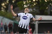 24 May 2019; Patrick McEleney of Dundalk reacts to a missed opportunity during the SSE Airtricity League Premier Division match between Dundalk and St Patrick's Athletic at Oriel Park in Dundalk, Co Louth. Photo by Harry Murphy/Sportsfile