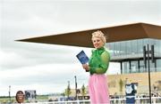 25 May 2019; Racegoer Dawn Leadon-Bolger, from Baltinglass, Co. Wicklow at The Curragh Racecourse in Kildare. Photo by Matt Browne/Sportsfile