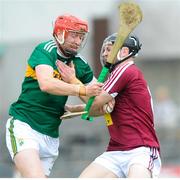 25 May 2019; Patrick Kelly of Kerry in action against Cormac Boyle of Westmeath during the Joe McDonagh Cup Round 3 match between Westmeath and Kerry at Cusack Park in Mullingar, Westmeath. Photo by Danny Boyce/Sportsfile