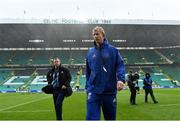 25 May 2019; Leinster head coach Leo Cullen walks the pitch prior to the Guinness PRO14 Final match between Leinster and Glasgow Warriors at Celtic Park in Glasgow, Scotland. Photo by Brendan Moran/Sportsfile