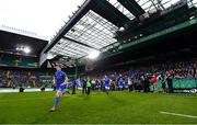 25 May 2019; Jonathan Sexton of Leinster ahead of the Guinness PRO14 Final match between Leinster and Glasgow Warriors at Celtic Park in Glasgow, Scotland. Photo by Ramsey Cardy/Sportsfile