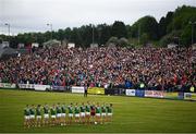 25 May 2019; Mayo players prior to the Connacht GAA Football Senior Championship Semi-Final match between Mayo and Roscommon at Elverys MacHale Park in Castlebar, Mayo. Photo by Stephen McCarthy/Sportsfile