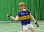 25 May 2019; Charlie Grace representing Ballina - Boher, Co Tipperary, competing in the Handball - one wall U13 Boys event during Day 1 of the Aldi Community Games May Festival, which saw over 3,500 children take part in a fun-filled weekend at University of Limerick. Photo by Piaras Ó Mídheach/Sportsfile