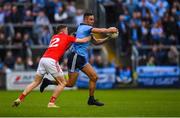 25 May 2019; James McCarthy of Dublin in action against Conal McKeever of Louth during the Leinster GAA Football Senior Championship Quarter-Final match between Louth and Dublin at O’Moore Park in Portlaoise, Laois. Photo by Eóin Noonan/Sportsfile