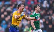 25 May 2019; Tadgh O'Rourke of Roscommon celebrates following the Connacht GAA Football Senior Championship Semi-Final match between Mayo and Roscommon at Elverys MacHale Park in Castlebar, Mayo. Photo by Stephen McCarthy/Sportsfile