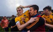 25 May 2019; Andrew Glennon of Roscommon celebrates following the Connacht GAA Football Senior Championship Semi-Final match between Mayo and Roscommon at Elverys MacHale Park in Castlebar, Mayo. Photo by Stephen McCarthy/Sportsfile