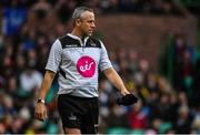 25 May 2019; Assistant referee John Lacey in his last match as a match official during the Guinness PRO14 Final match between Leinster and Glasgow Warriors at Celtic Park in Glasgow, Scotland. Photo by Brendan Moran/Sportsfile