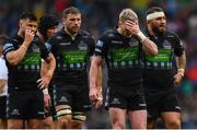 25 May 2019; Stuart Hogg of Glasgow Warriors dejected during the Guinness PRO14 Final match between Leinster and Glasgow Warriors at Celtic Park in Glasgow, Scotland. Photo by Ramsey Cardy/Sportsfile