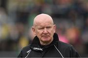 26 May 2019; Donegal manager Declan Bonner during the Ulster GAA Football Senior Championship Quarter-Final match between Fermanagh and Donegal at Brewster Park in Enniskillen, Fermanagh. Photo by Philip Fitzpatrick/Sportsfile
