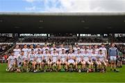 26 May 2019; The Galway squad prior to the Leinster GAA Hurling Senior Championship Round 3A match between Galway and Wexford at Pearse Stadium in Galway. Photo by Stephen McCarthy/Sportsfile