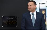 26 May 2019; Taoiseach Leo Varadkar during the official opening of the new stand and facilities at The Curragh Racecourse in Kildare. Photo by Barry Cregg/Sportsfile
