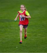 25 May 2019; Gemma O'Mahony of Enniskeane, Co Cork, competing in the 7km Marathon event during Day 1 of the Aldi Community Games May Festival, which saw over 3,500 children take part in a fun-filled weekend at University of Limerick. Photo by Piaras Ó Mídheach/Sportsfile