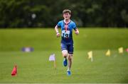 26 May 2019; Niall McLoughlin of Burrishoole, Co Mayo, on his way to winning the Duathlon event during Day 2 of the Aldi Community Games May Festival, which saw over 3,500 children take part in a fun-filled weekend at University of Limerick. Photo by Piaras Ó Mídheach/Sportsfile