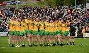 26 May 2019; The Donegal team before the Ulster GAA Football Senior Championship Quarter-Final match between Fermanagh and Donegal at Brewster Park in Enniskillen, Fermanagh. Photo by Oliver McVeigh/Sportsfile